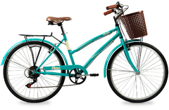 Bicicleta Vintage Olmo Amelie Acero 6 V Paseo Dama Urbana - tienda online