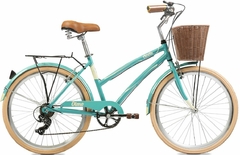 Bicicleta Vintage Olmo Amelie Plume Aluminio 6 V Paseo Dama Urbana