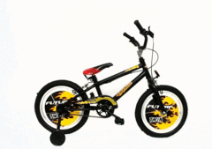 Bicicleta Futura Twin Rodado 16 Niños BMX cross con Ruedita