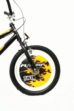 Bicicleta Futura Twin Rodado 16 Niños BMX cross con Ruedita en internet