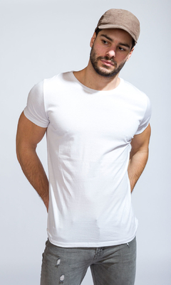 Brooklyn Tshirt - White (Slim fit)