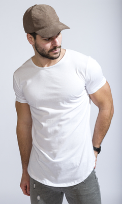 Maxi Tshirt- white (Slim fit) - Mohammed
