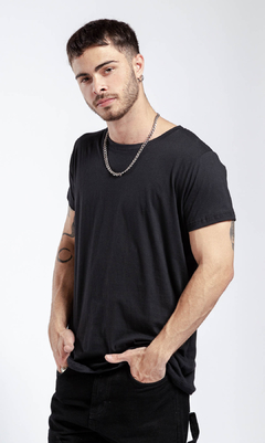 Brooklyn tshirt - Black (Slim fit) - tienda online