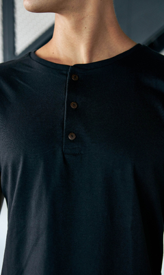 Austin tshirt - Black (Slim fit)