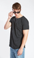 Maxi Tshirt- Black (Slim fit) - comprar online