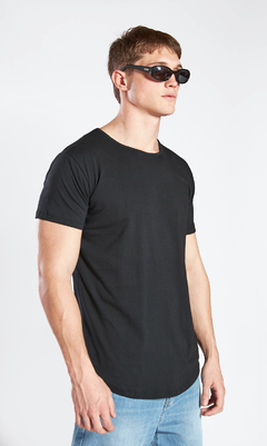 Maxi Tshirt- Black (Slim fit) - Mohammed