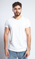 Remera V-neck - Pima White (Slim fit) - comprar online