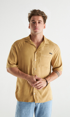 Camisa Oversize lino - Beige - Mohammed