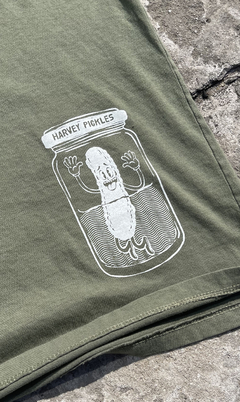 Remera trasher pickles green - Mohammed