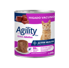 Lata Agility Cats Higado x 340 gr