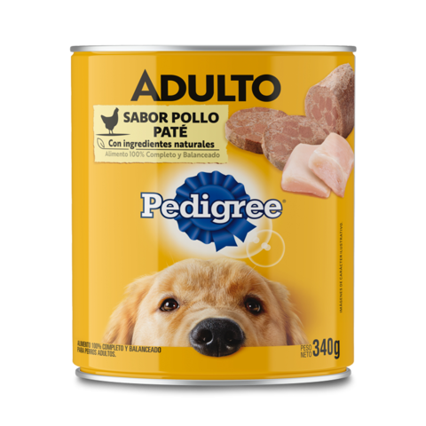 Lata Adulto Pedigree - Pollo