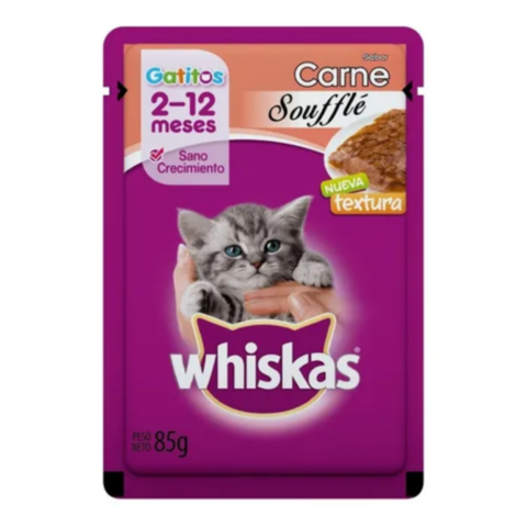 Whiskas Pouch Gatitos Carne