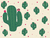 Individual de Lona Cactus - Acabajo Tienda online