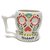 Taza forma calavera naranja - comprar online