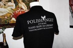 POLISHANGEL® Camisa Premium Polo Preta - comprar online