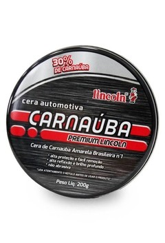 Lincoln Cera de Carnauba Premium - 200g - comprar online