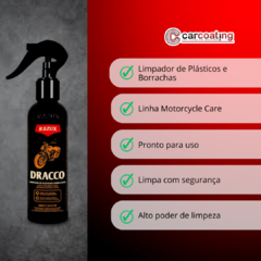 Razux Dracco Limpador de Plásticos e Borrachas 240ml - comprar online