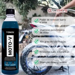 Vonixx Moto-V Shampoo Lava Motos 500ml - comprar online