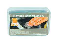 Kers Clay Bar Medio Cinza 80g - comprar online