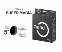 Alcance Boina de Espuma Dune Preta Super Macia 5"