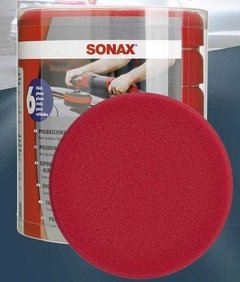 Sonax Kit Boina de Espuma Vermelha 80mm
