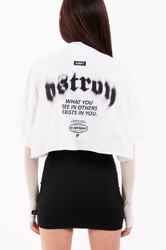 REMERA EXISTENCE CROP. - comprar online