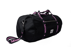 Bolso de Viaje Chelsea Negro c/Rosa - Merope Bags