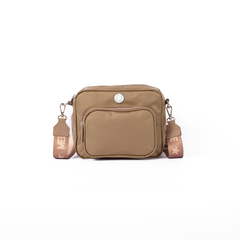 Bandolera Petra Shine Beige - Merope Bags