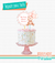 Baby Shower nena, Bautismo topper para torta baby shower imprimible