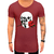 Camiseta Paradise Red rose skull - loja online