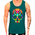 Camiseta Paradise Rainbow pixel skull na internet