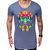 Camiseta Paradise Rainbow pixel skull - loja online