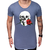 Camiseta Paradise Red rose skull - loja online