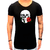 Camiseta Paradise Red rose skull - comprar online