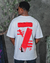 Camiseta Paradise Oversized Art in Red na internet