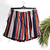 Short Paradise Summer ORANGE STRIPES - comprar online