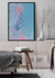 Quadro Paradise Blue and Pink Splash - loja online