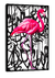 Imagem do Quadro Paradise Graphite Pink Flamingo