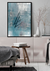 Quadro Paradise Brushstrokes Blue Canvas - loja online