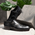 Sapato Monk Strap Portofino Black | Paradise - comprar online