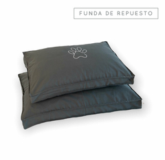 FUNDA XL HUELLA GRIS TOPO - comprar online