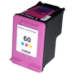 Cartucho de Tinta Compatível com HP 60XL Colorido 13ml