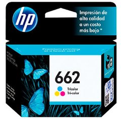 Cartucho de Tinta HP 662 Color Original CZ104AB
