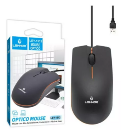 Mouse Òptico USB com Fio