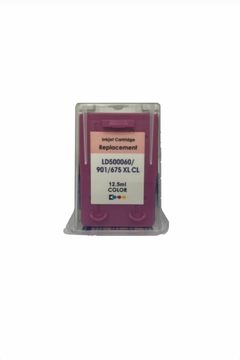 Cartucho de Tinta Compatível com 901XL / 60XL / 675XL Color 13ml