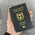 Carteira de Passaporte Estado de Israel Couro Sintético