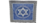 Cobertura Toalha de Mesa Shalom Azul Magen Davi 1,80 x 1,40