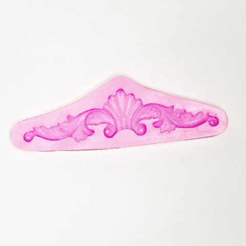 MOLDE DE SILICONA MOLDURA BARROCA LARGA