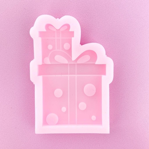 MOLDE DE SILICONA NAVIDAD REGALOS VERTICAL