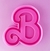 CORTANTE 3D "B" BARBIE